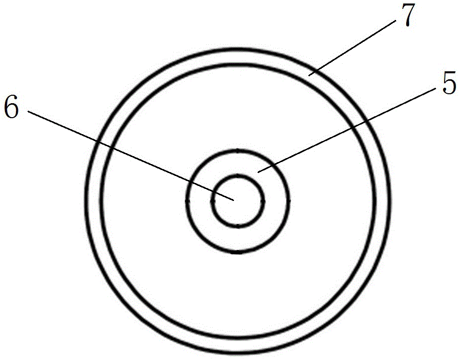 Agate seat of a viscosity machine