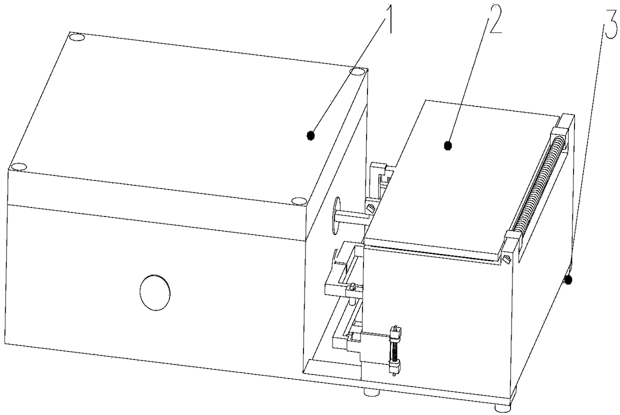 Regular bait broadcasting device based on driving mechanism