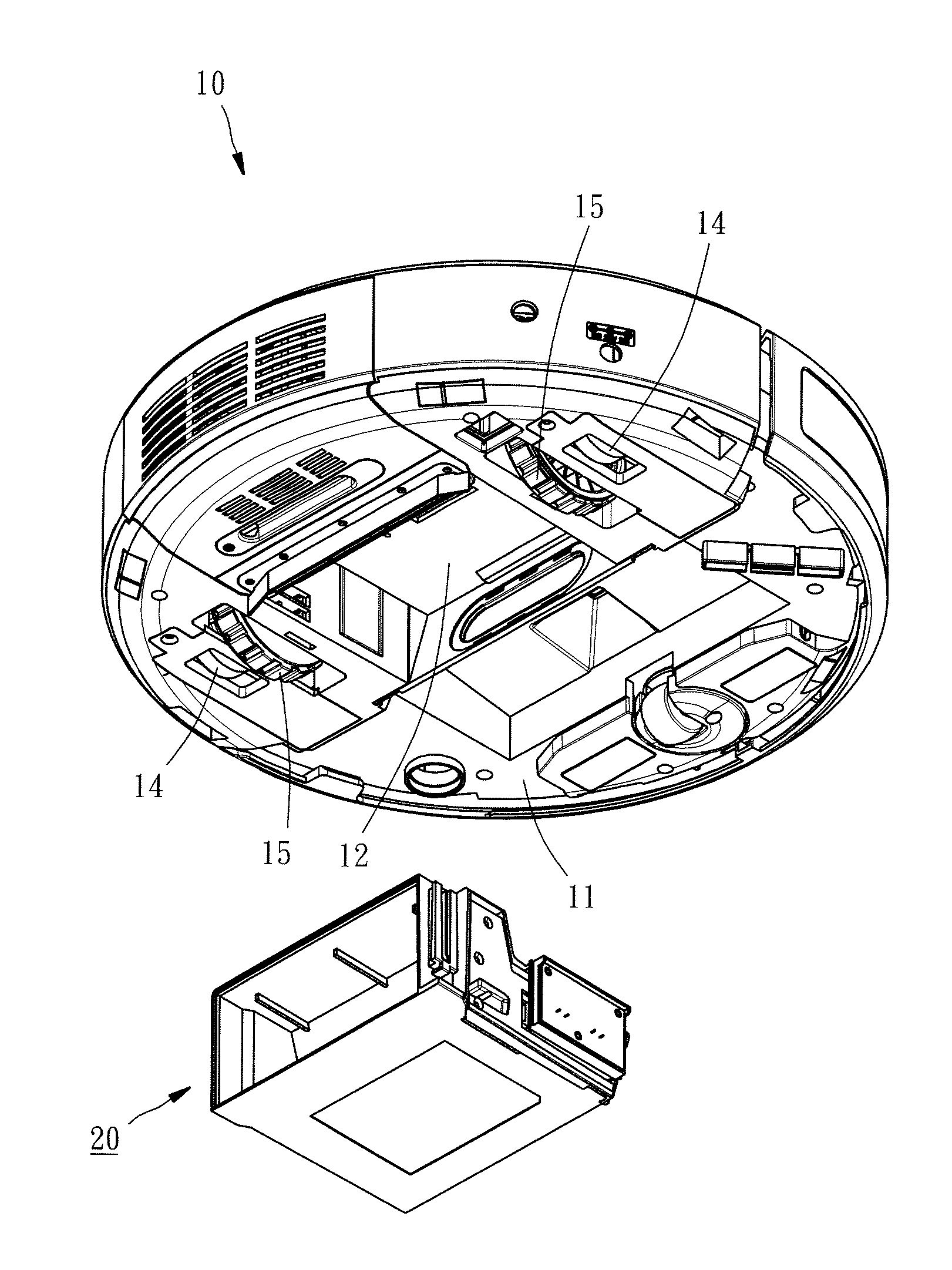 Trash Detecting Device and Automatic Vacumm cleaner Using the Same