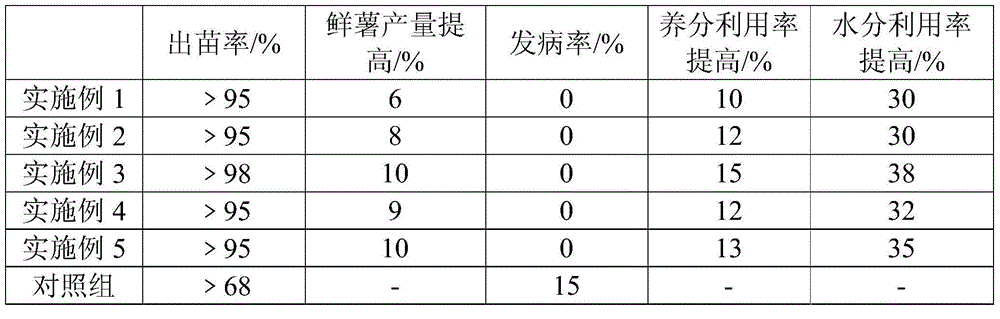 Slow-release fertilizer for potatoes