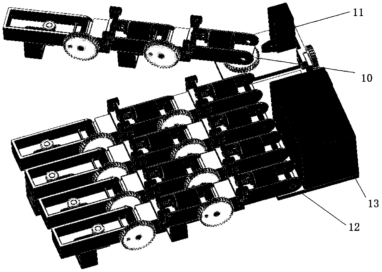 Wearable wheel type stop force feedback joint and force feedback control device