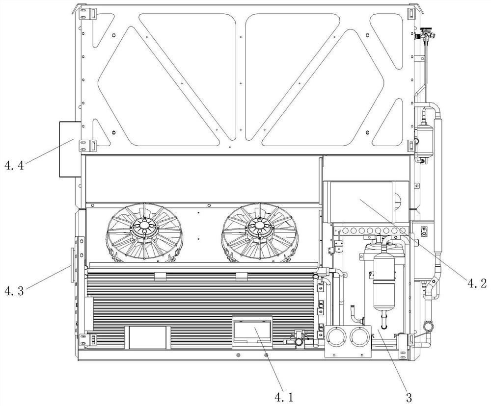 Refrigerating unit of mobile refrigeration house