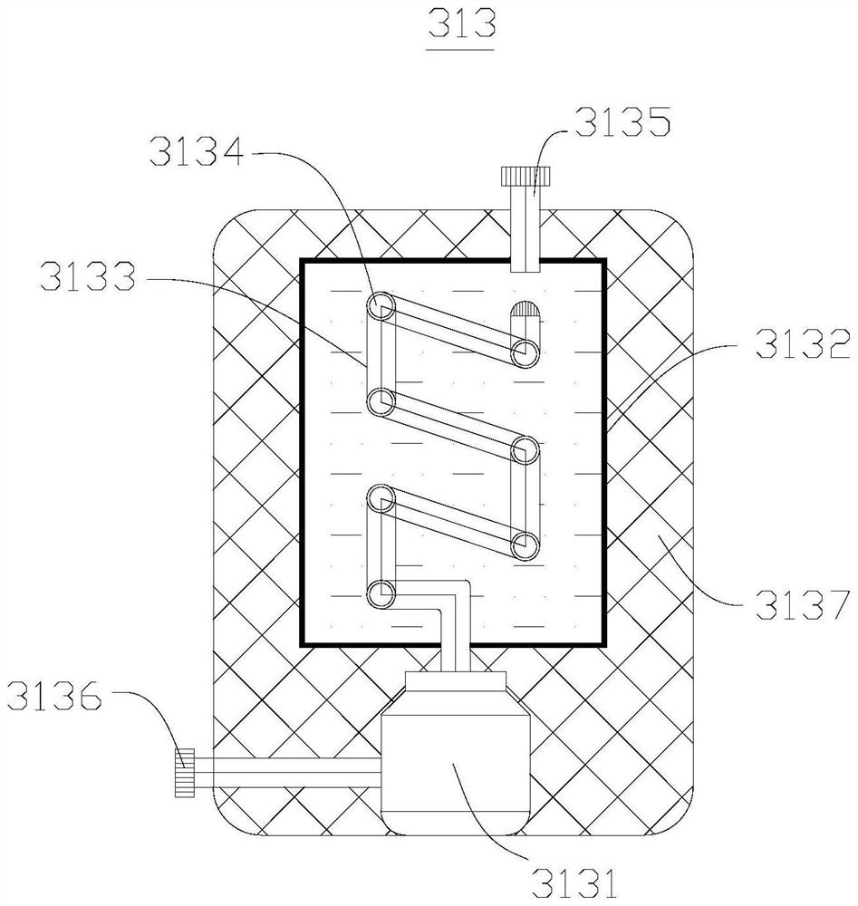 Cold region stratum multi-physical process variable force test device and method