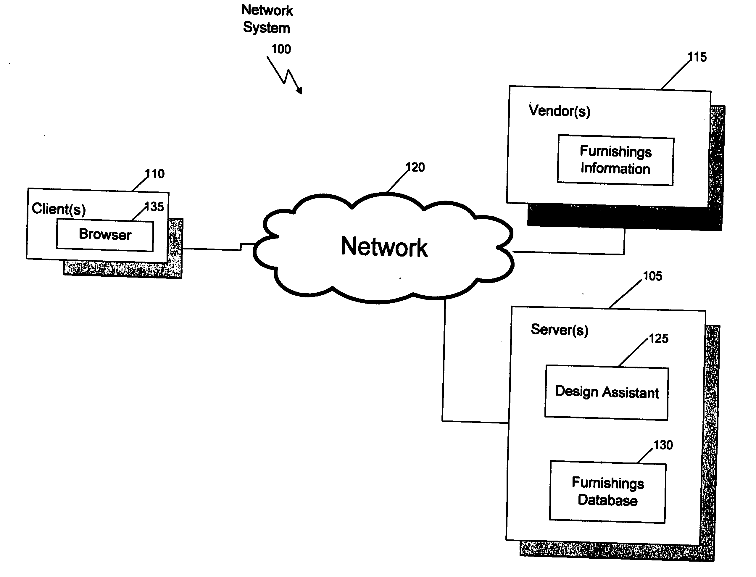 System and method for automatically assisting a consumer with space design and furnishings selection