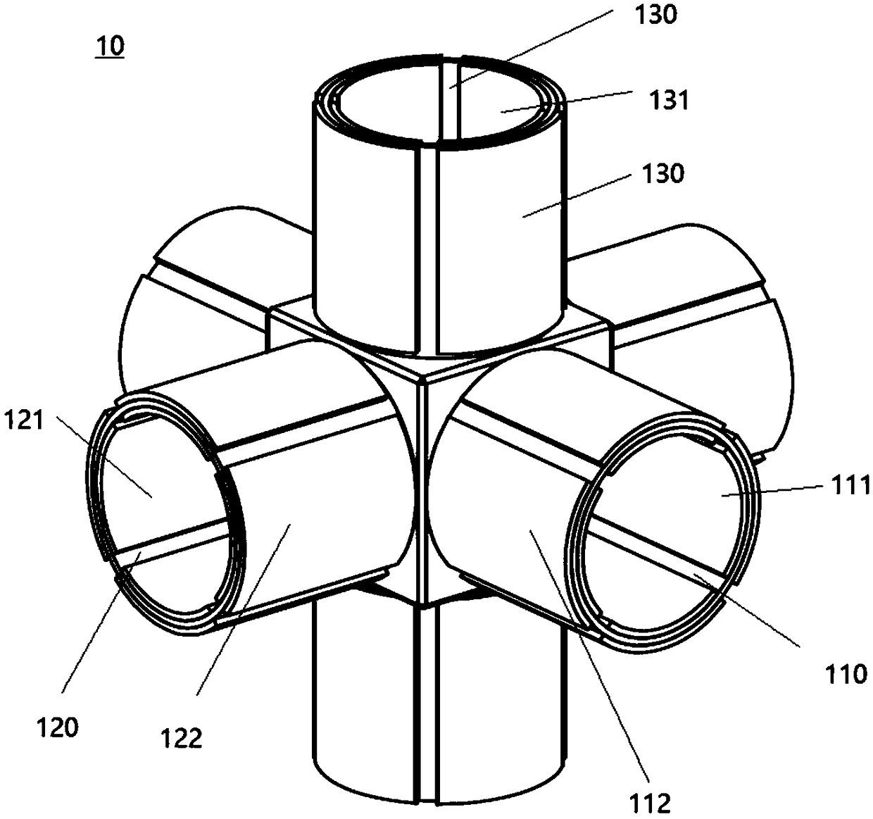 Orthogonal electrostatic suspension accelerometer sensitive structure