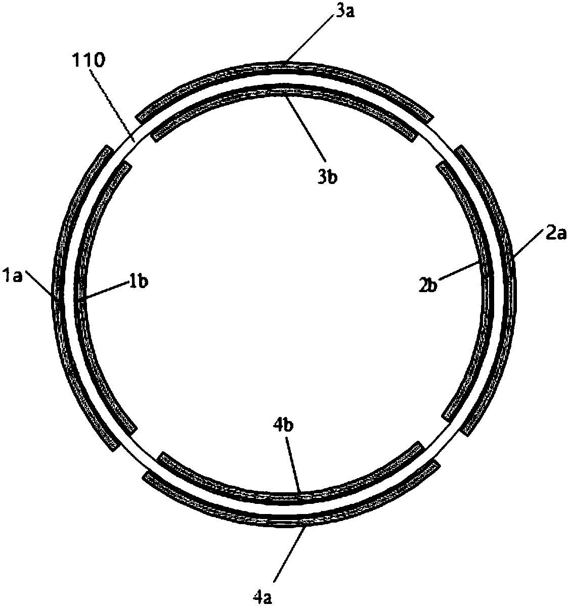 Orthogonal electrostatic suspension accelerometer sensitive structure