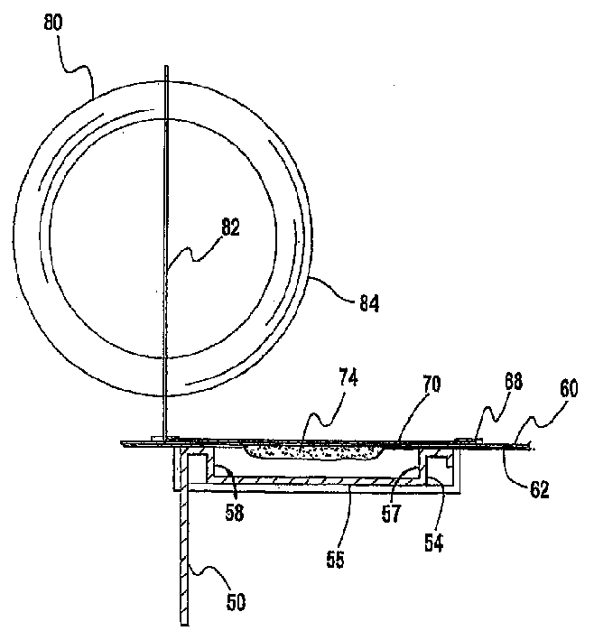 Cathode ray tube having a tension mask with microphonics control