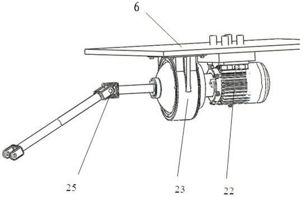 Integrated wheel edge driving system equipped with unequal-length double transverse arm suspending frame and capable of reducing unsprung mass