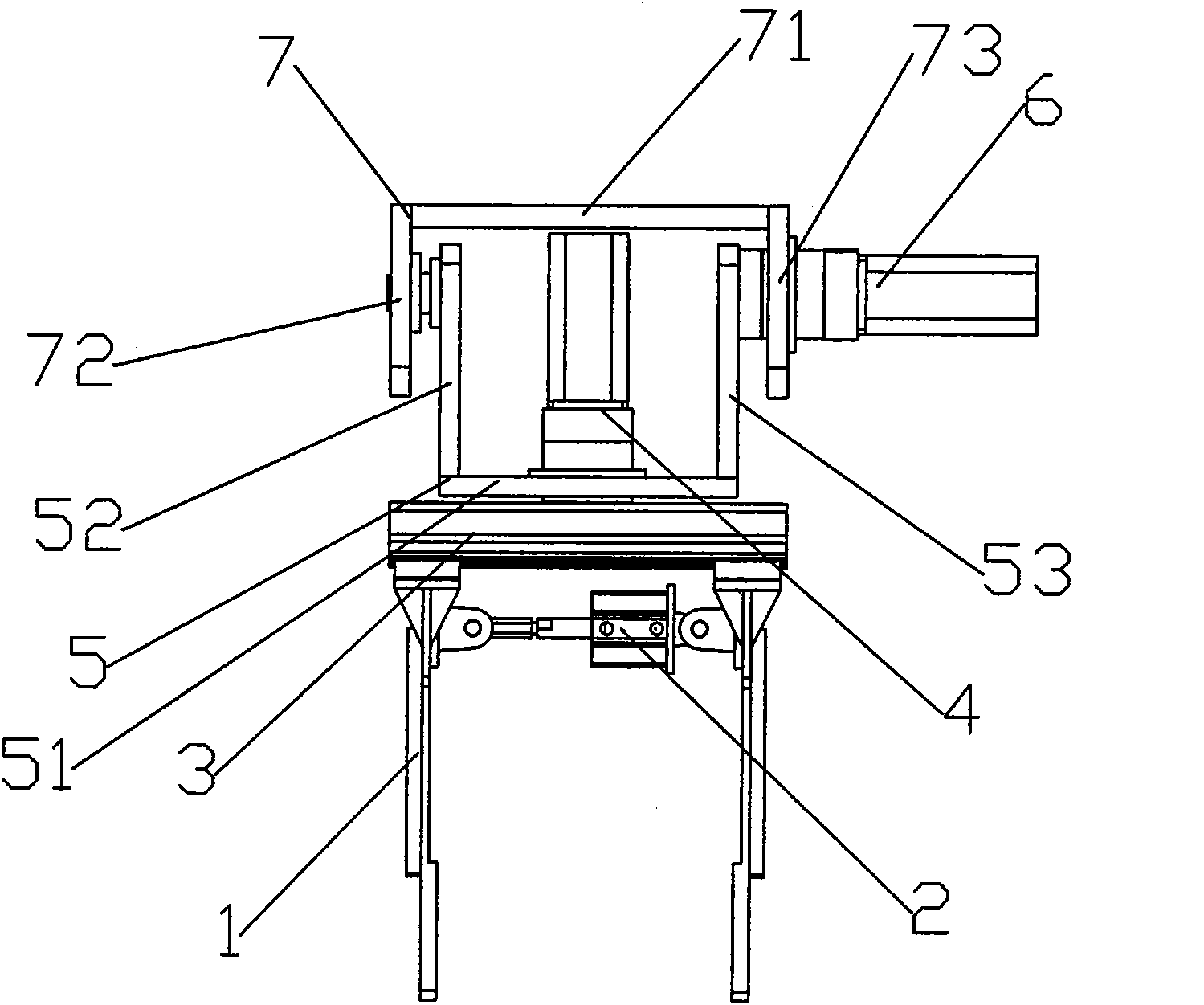 Clamping manipulator for tobacco dedicated charging basket