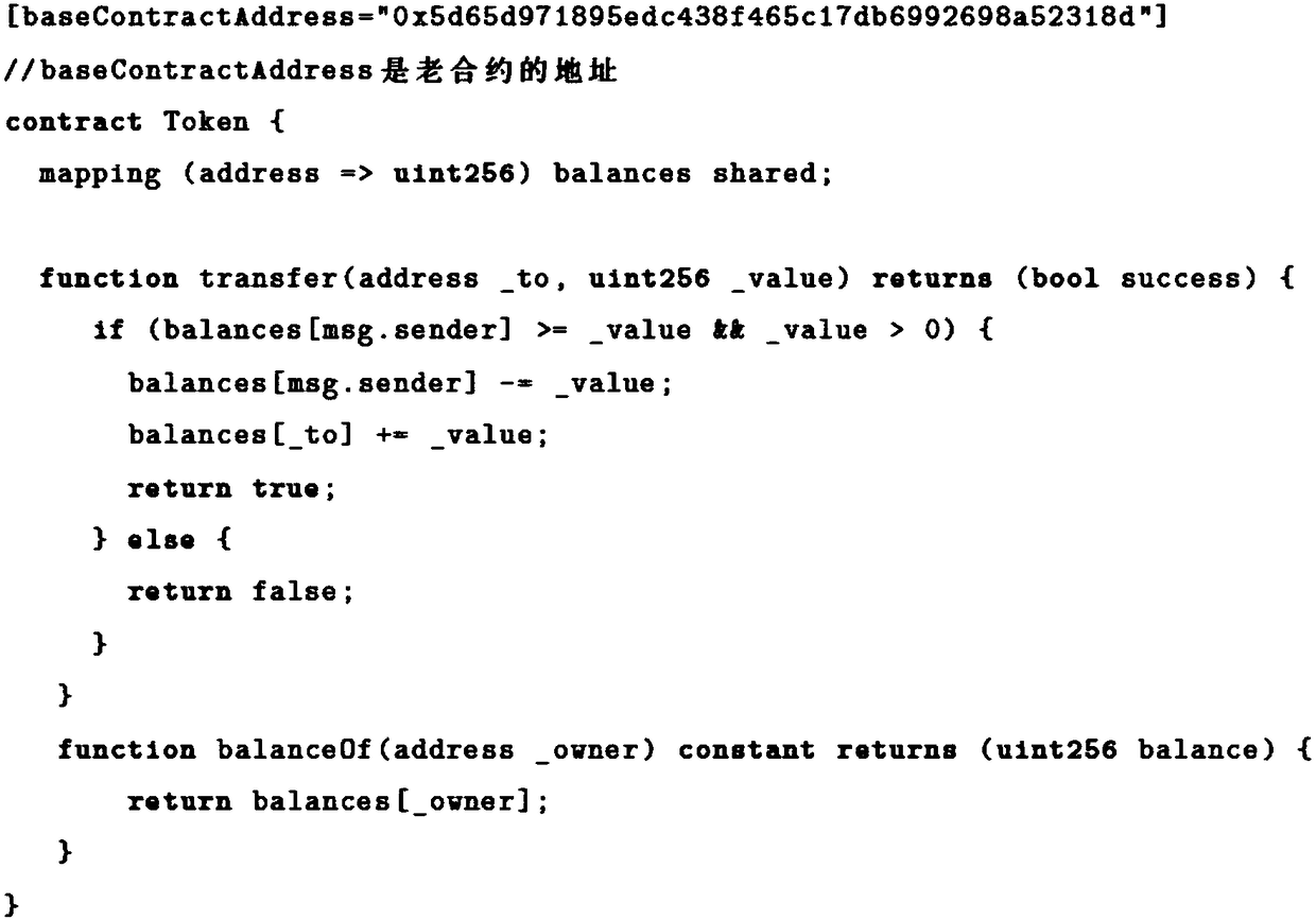 Method for upgrading smart contract in blockchain system