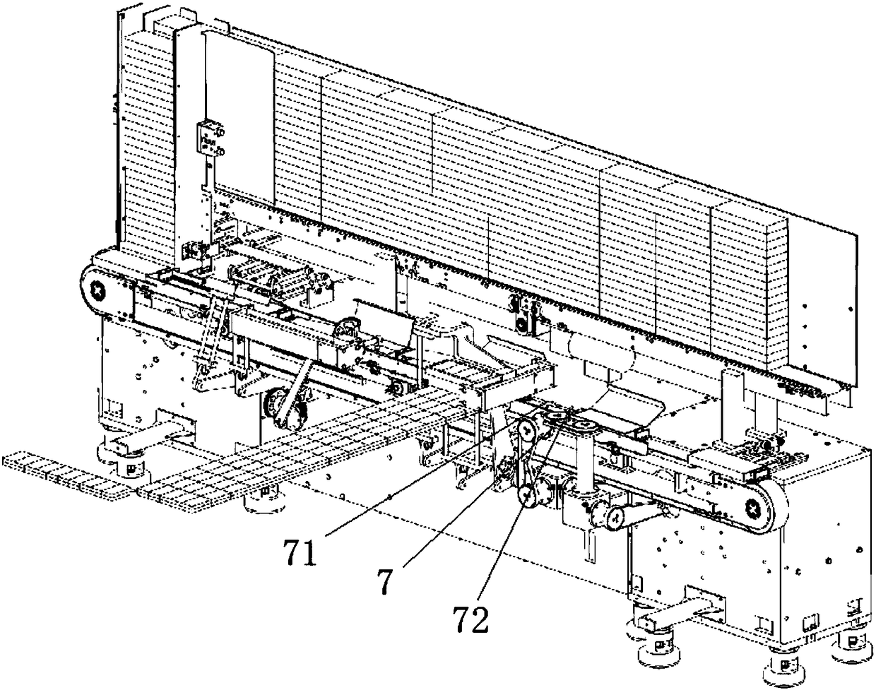 Equipment and method for filling hard cartons with cigarette packets