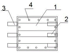 Novel municipal engineering pavement brick