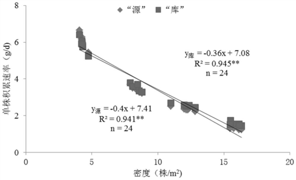 A method to determine the suitable population capacity of maize based on source-sink relationship