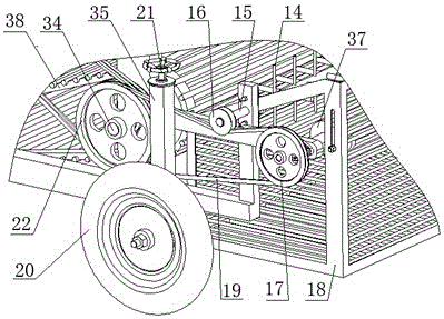 A self-propelled notoginseng harvester