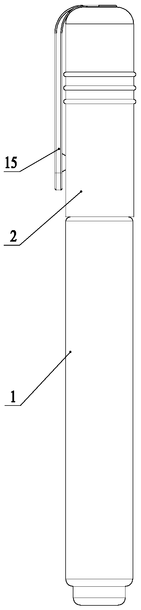 Multipurpose disinfection pen for avoiding contact propagation