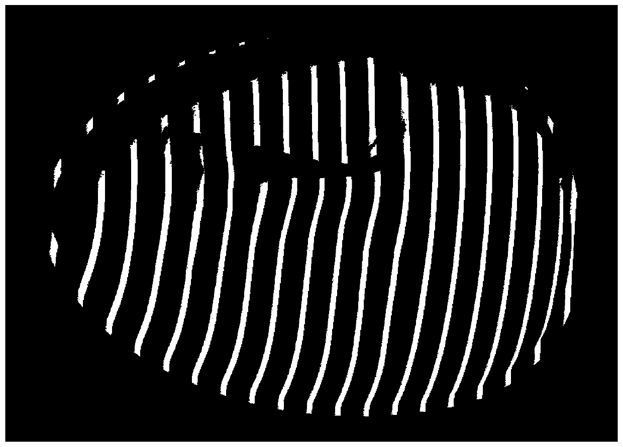 Phase-folded three-dimensional digital imaging method and device based on phase mapping