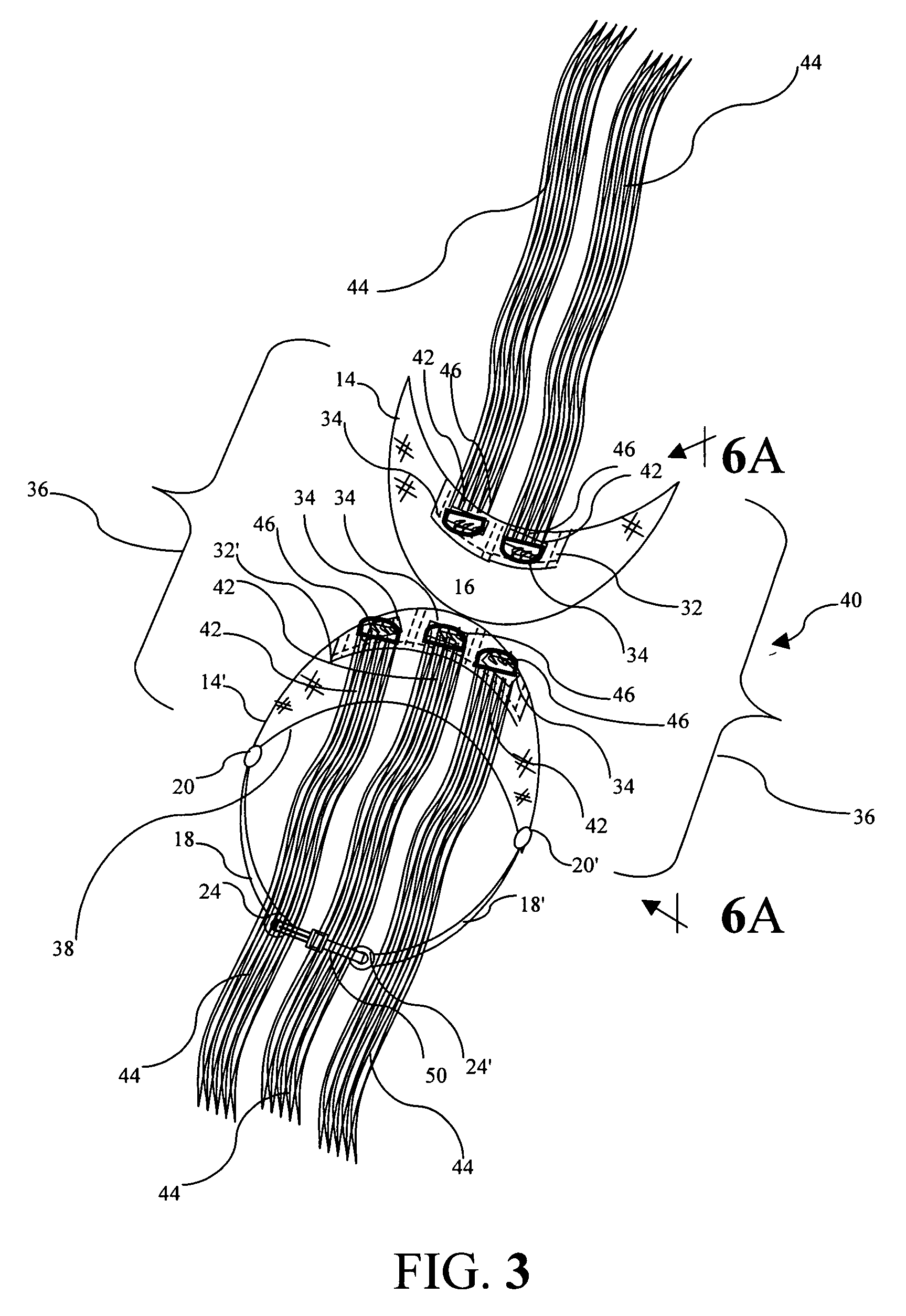 Adjustable headband and hair extension holding construction for attaching supplemental hair