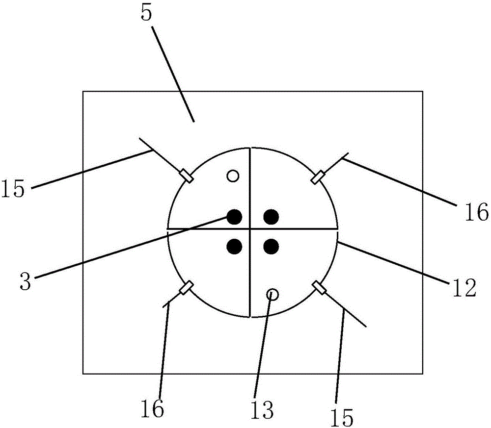 Novel prestressed anchor cable outer anchor head multiple protection device and fixing method thereof