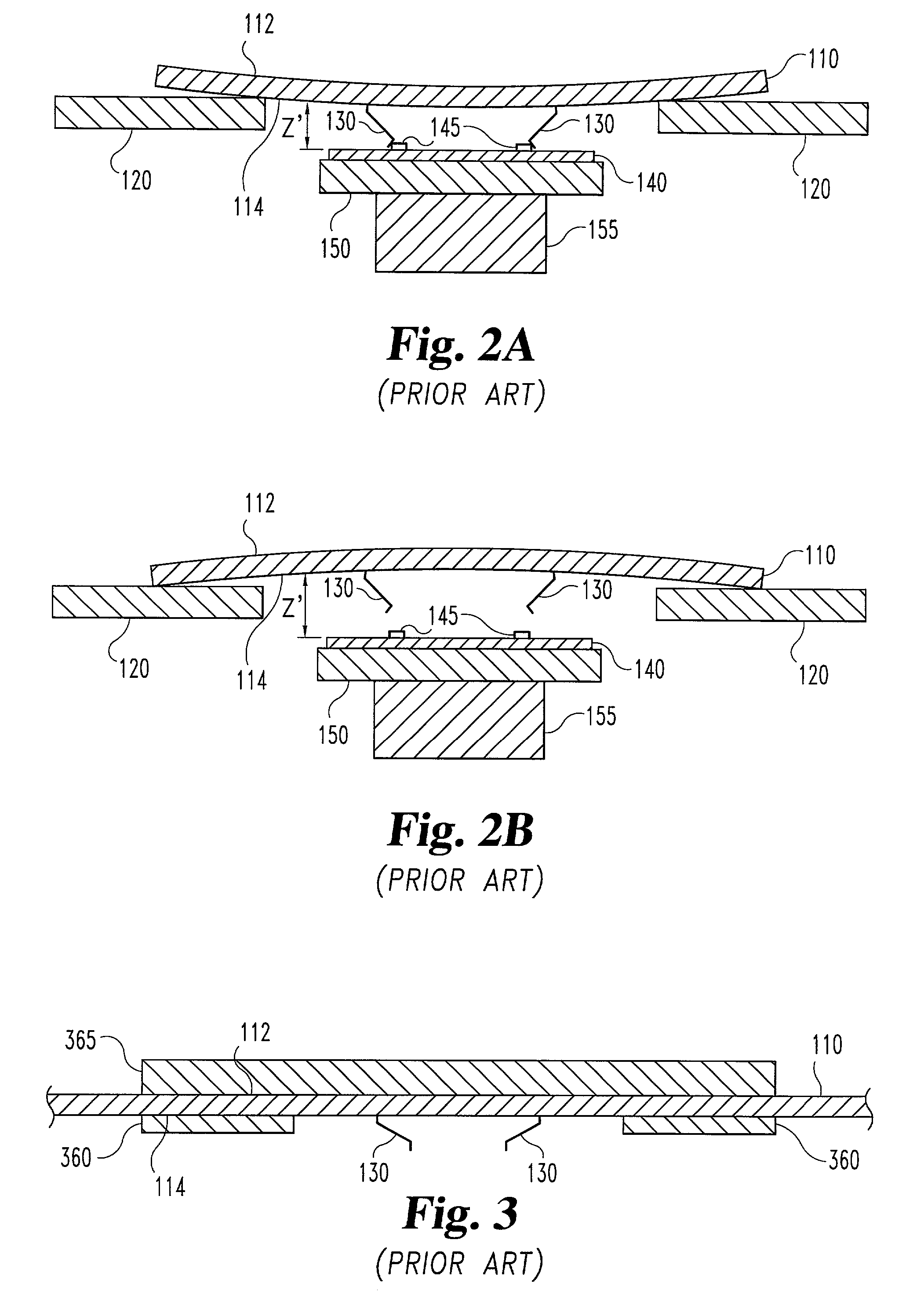 Method and system for compensating for thermally induced motion of probe cards