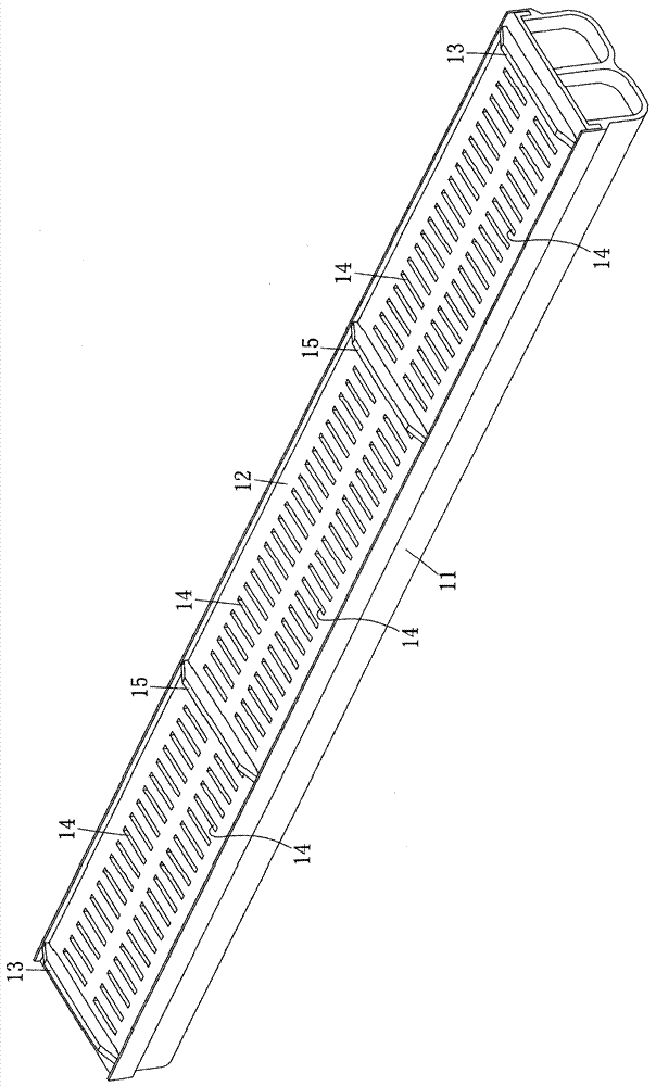 Parallel flow heat exchanger with double-row flat tubes and air-conditioning device with heat exchanger