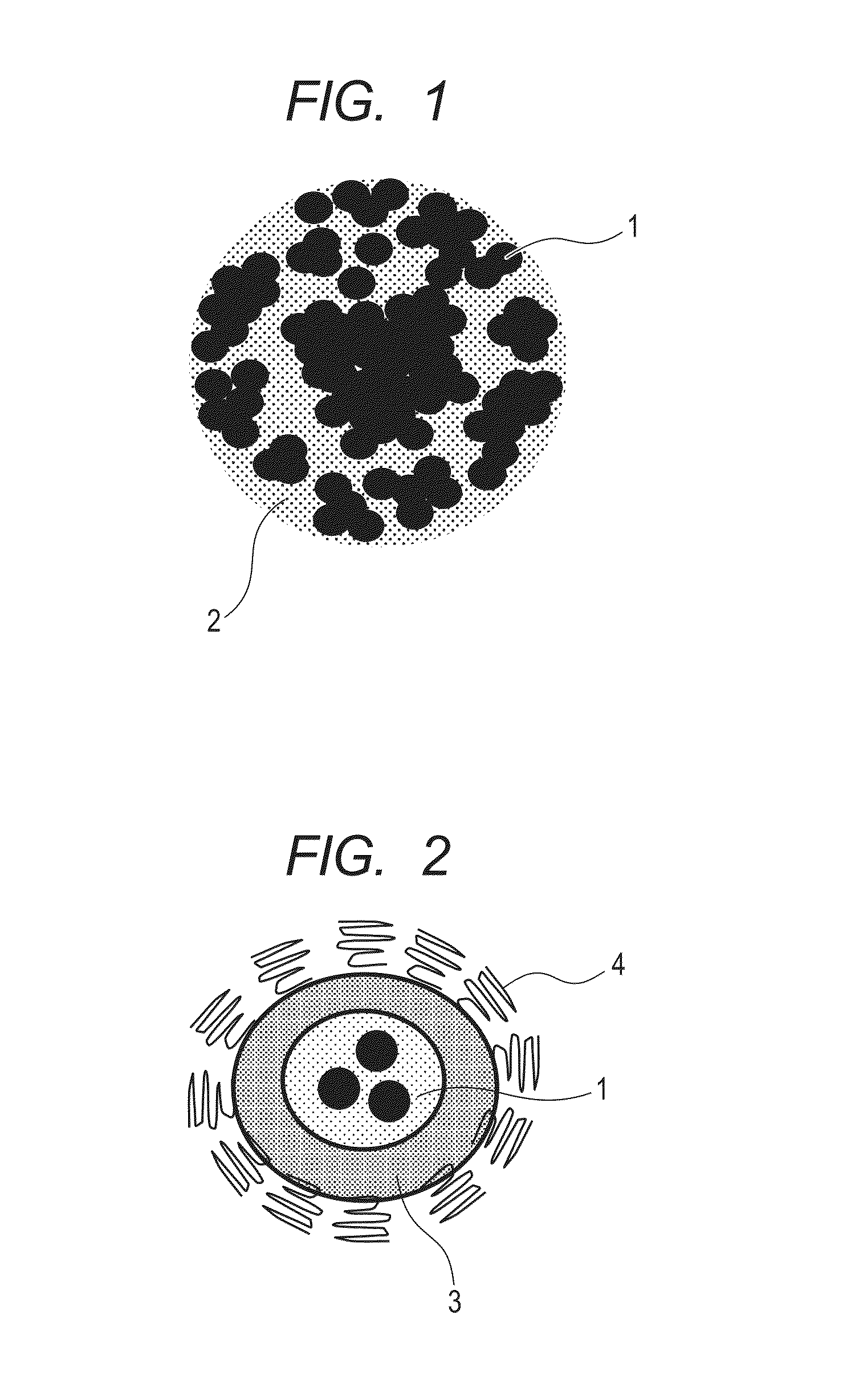 Indocyanine green-containing particle and method of producing the particle