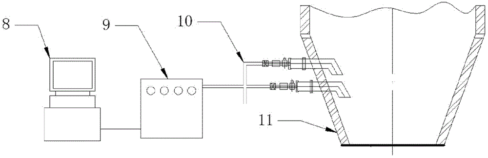 High-pressure air force flow-assistant cabin clearing equipment and cabin clearing method thereof