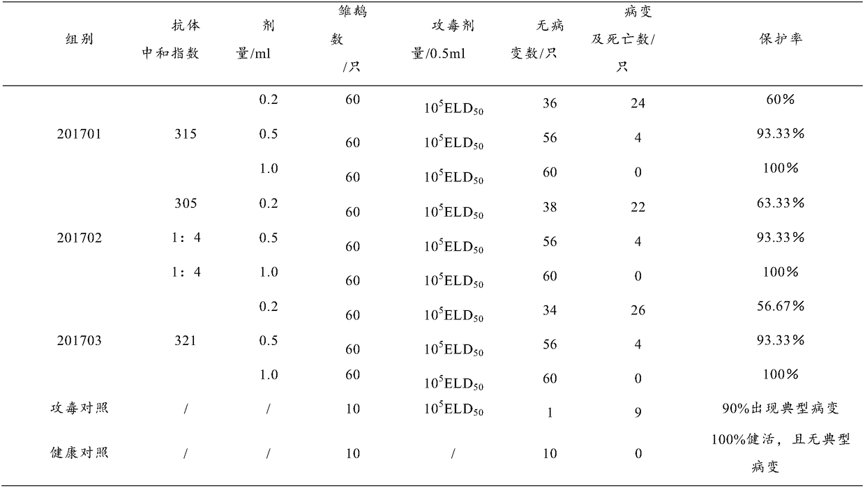 Preparation method and product of goose astrovirus egg yolk antibody