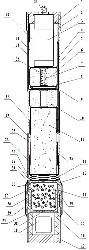 A gas generator for bait