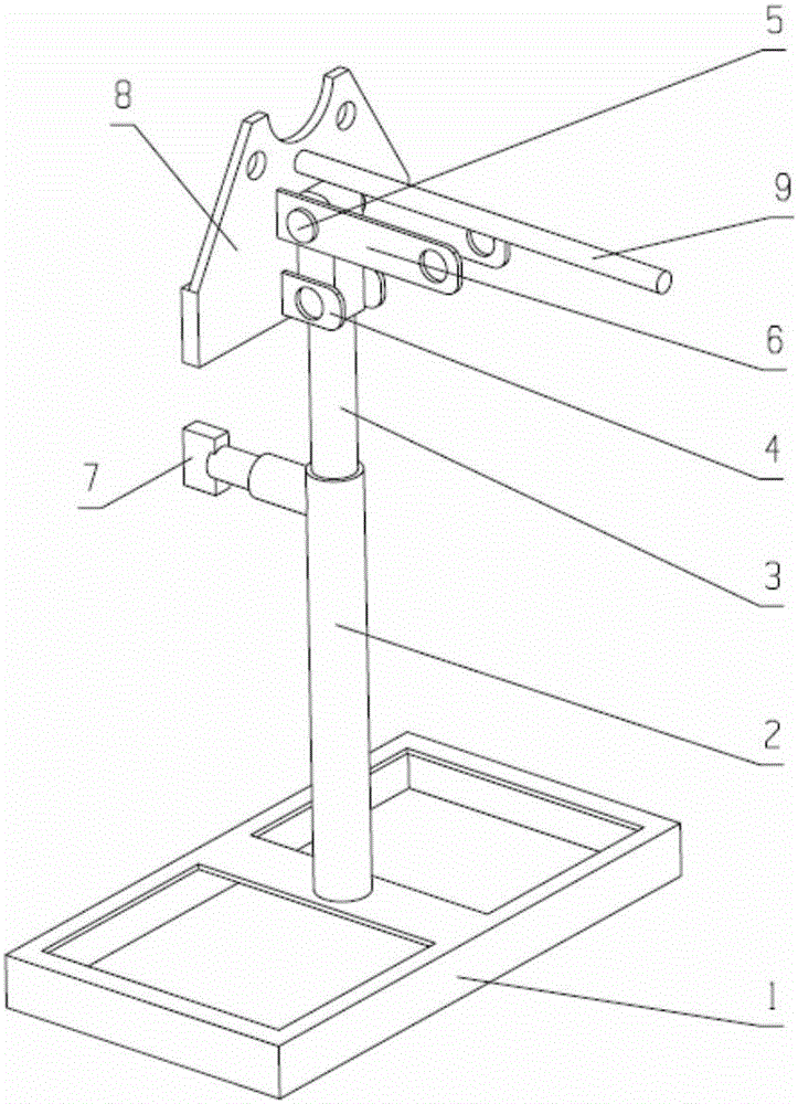 Mechanical and electrical integration multi-freedom-degree moxa stick positioning fuming moxibustion device