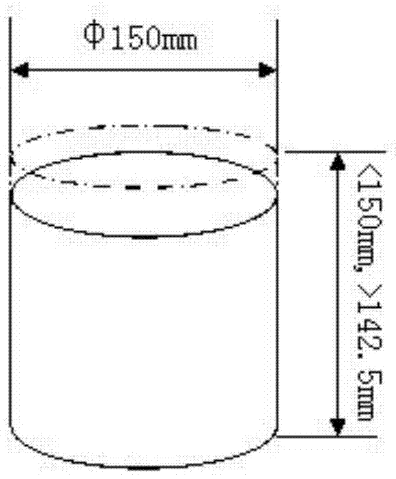 A test method for the compressive strength of semi-rigid base core samples