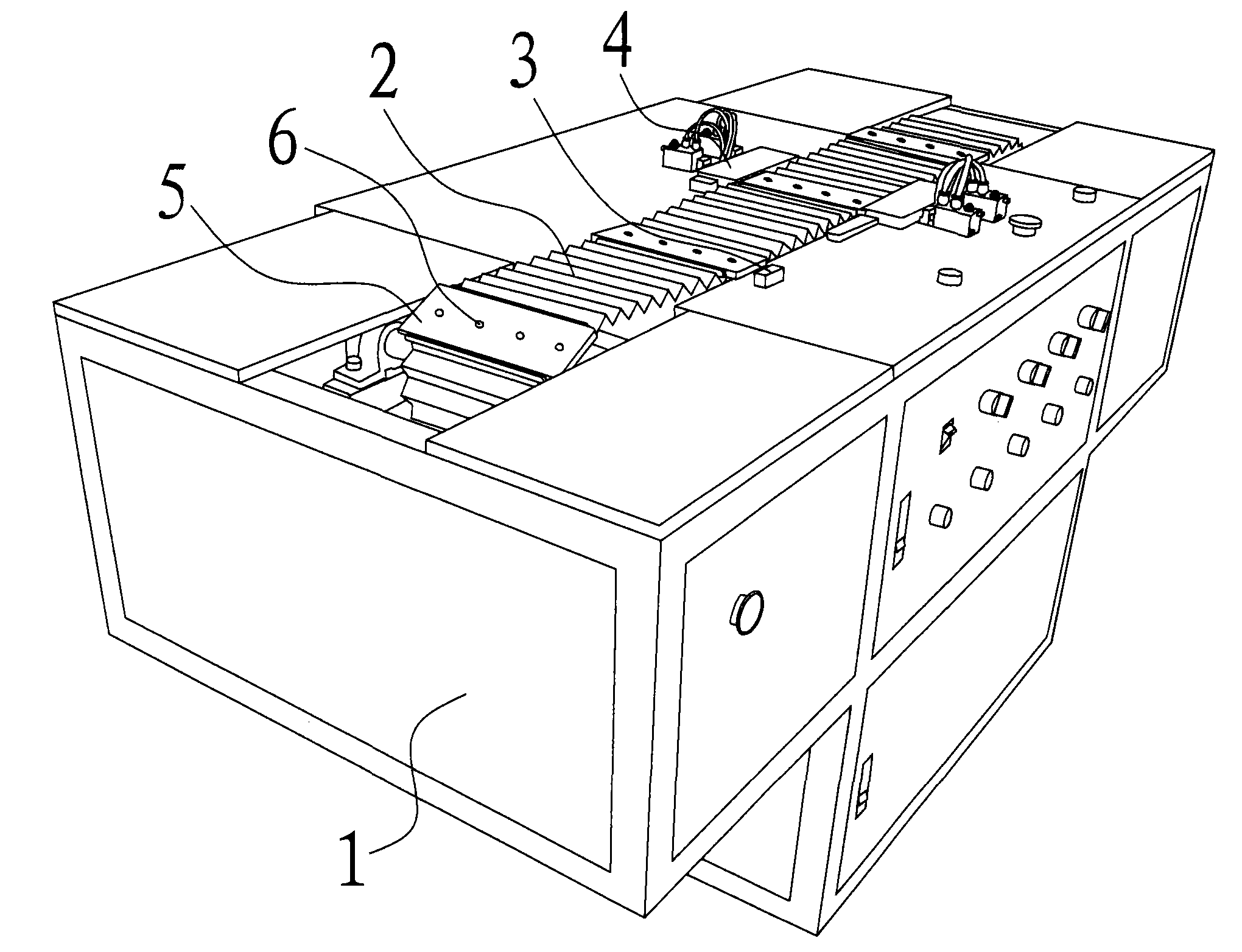 Automatic chain belt conveyor