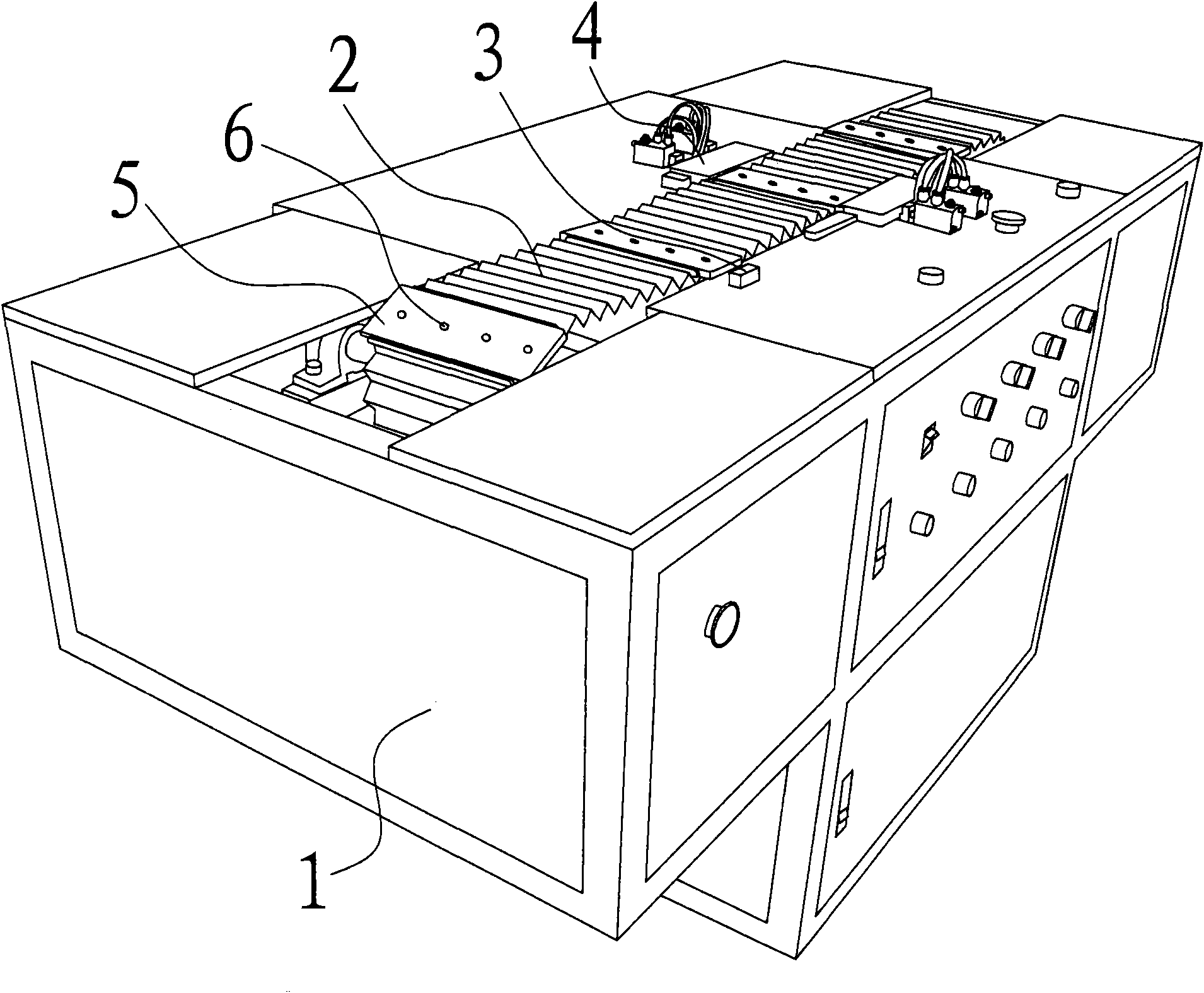 Automatic chain belt conveyor