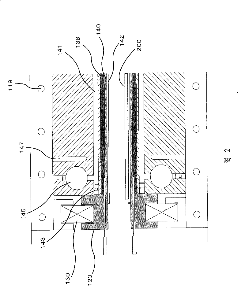 Thermal press formation device and die system for the same