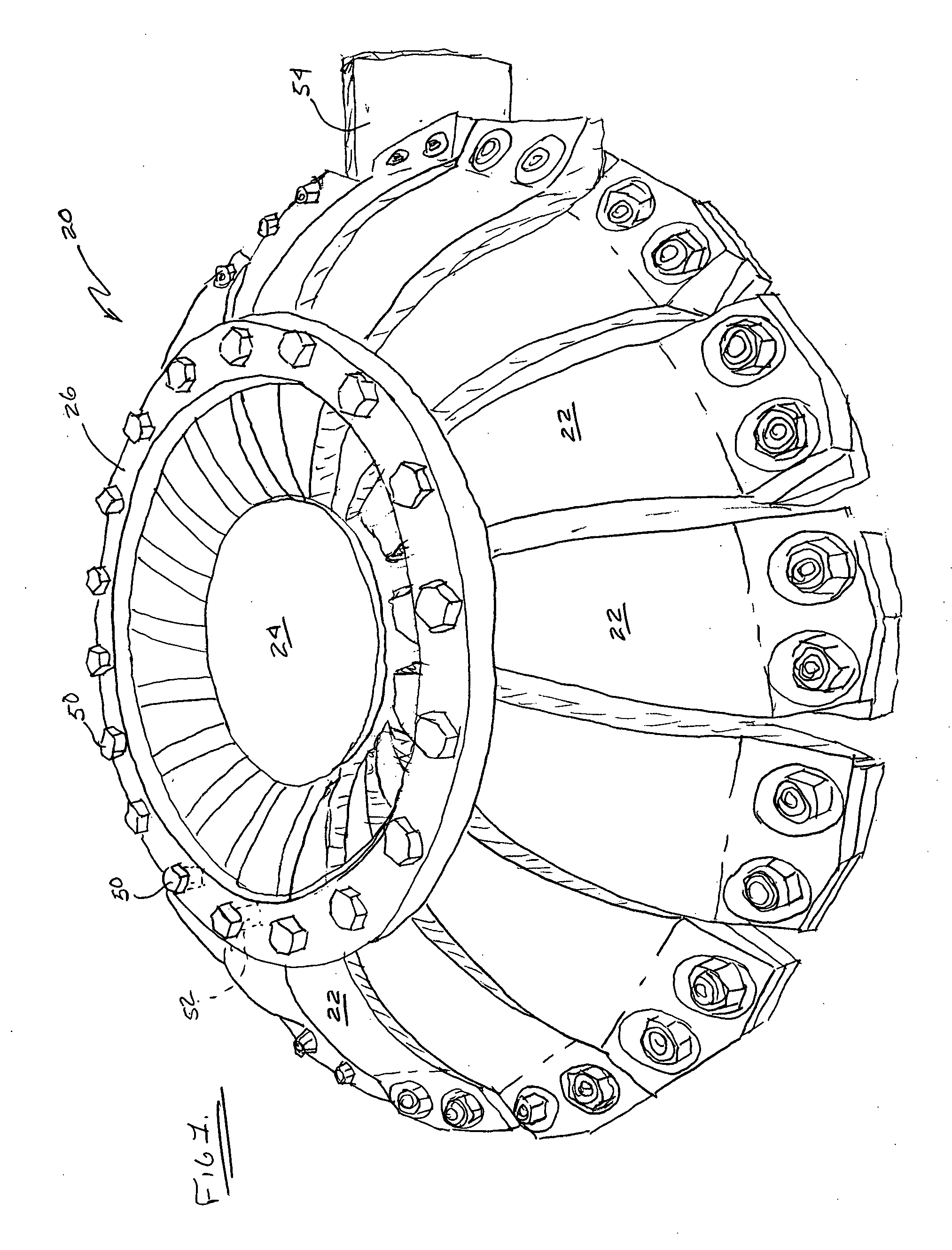 High energy toroidal inductor