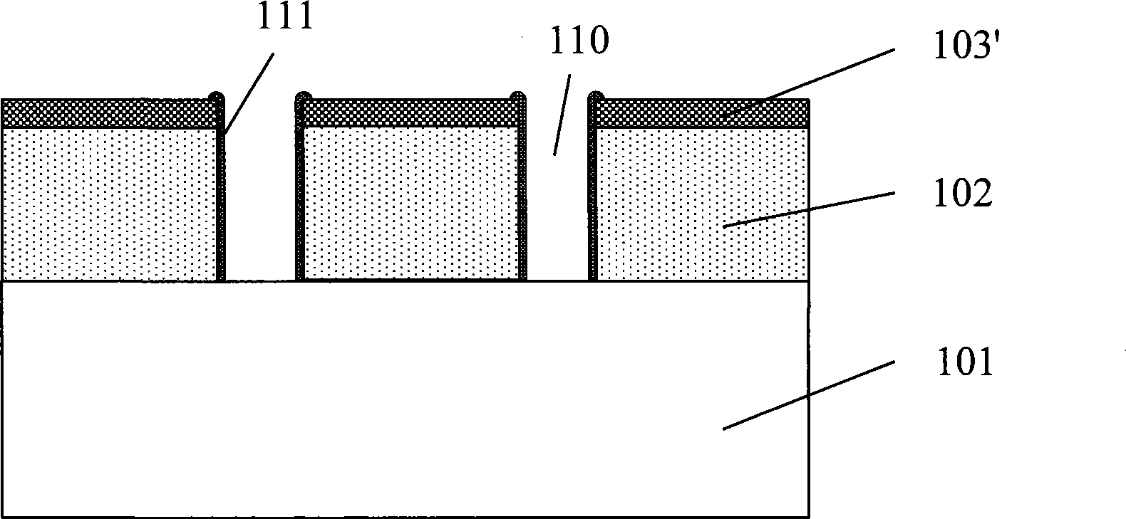 Slot forming method