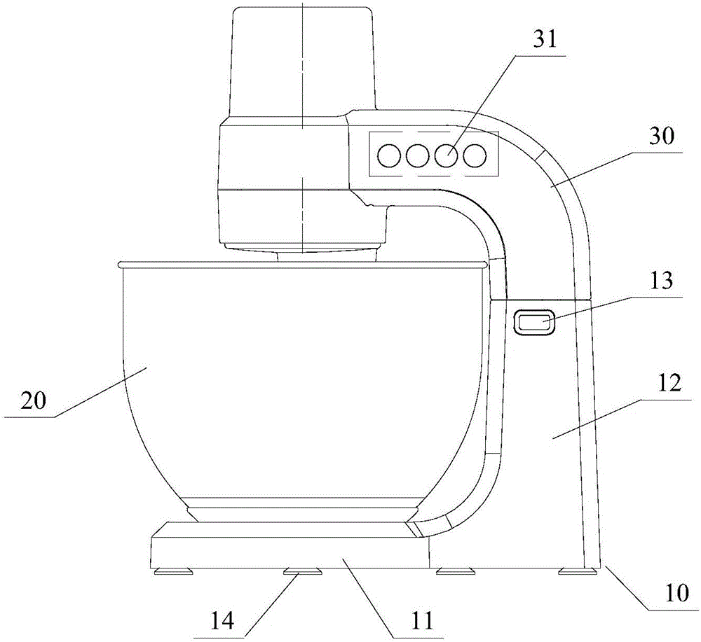 Vertical agitator