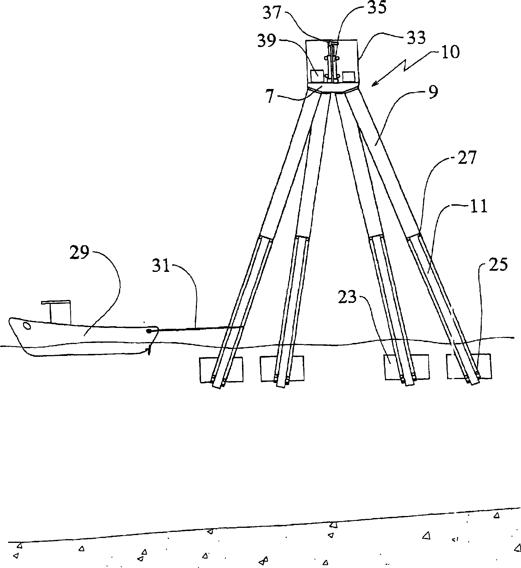 Foundation for an offshore wind energy plant