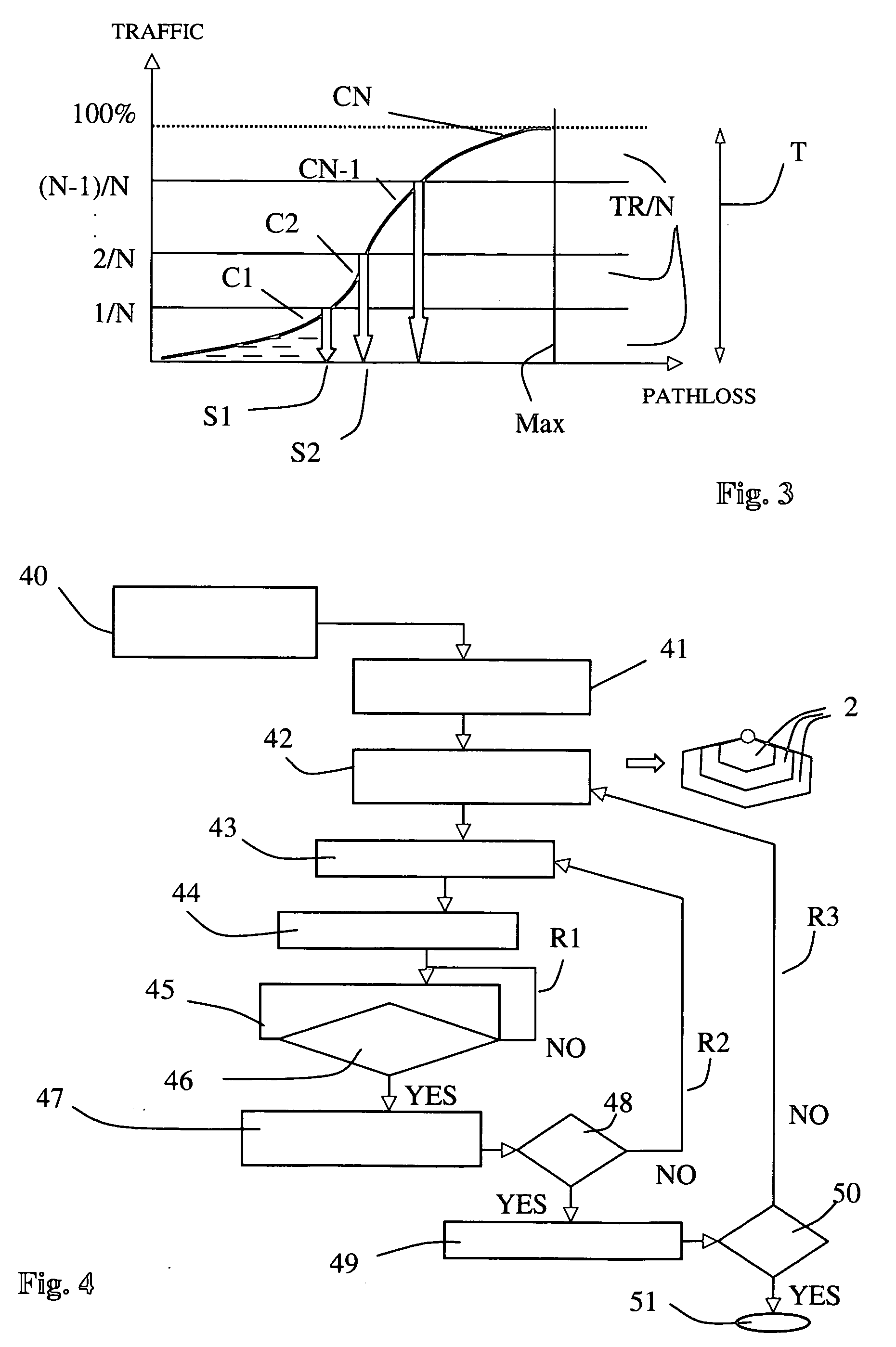 Method and system for planning the power of carriers in a cellular telecommunications network