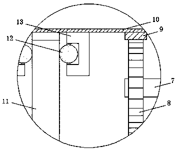 Metal steel tailing drying treatment device based on rotary scattering principle