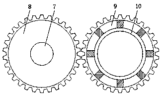 Metal steel tailing drying treatment device based on rotary scattering principle