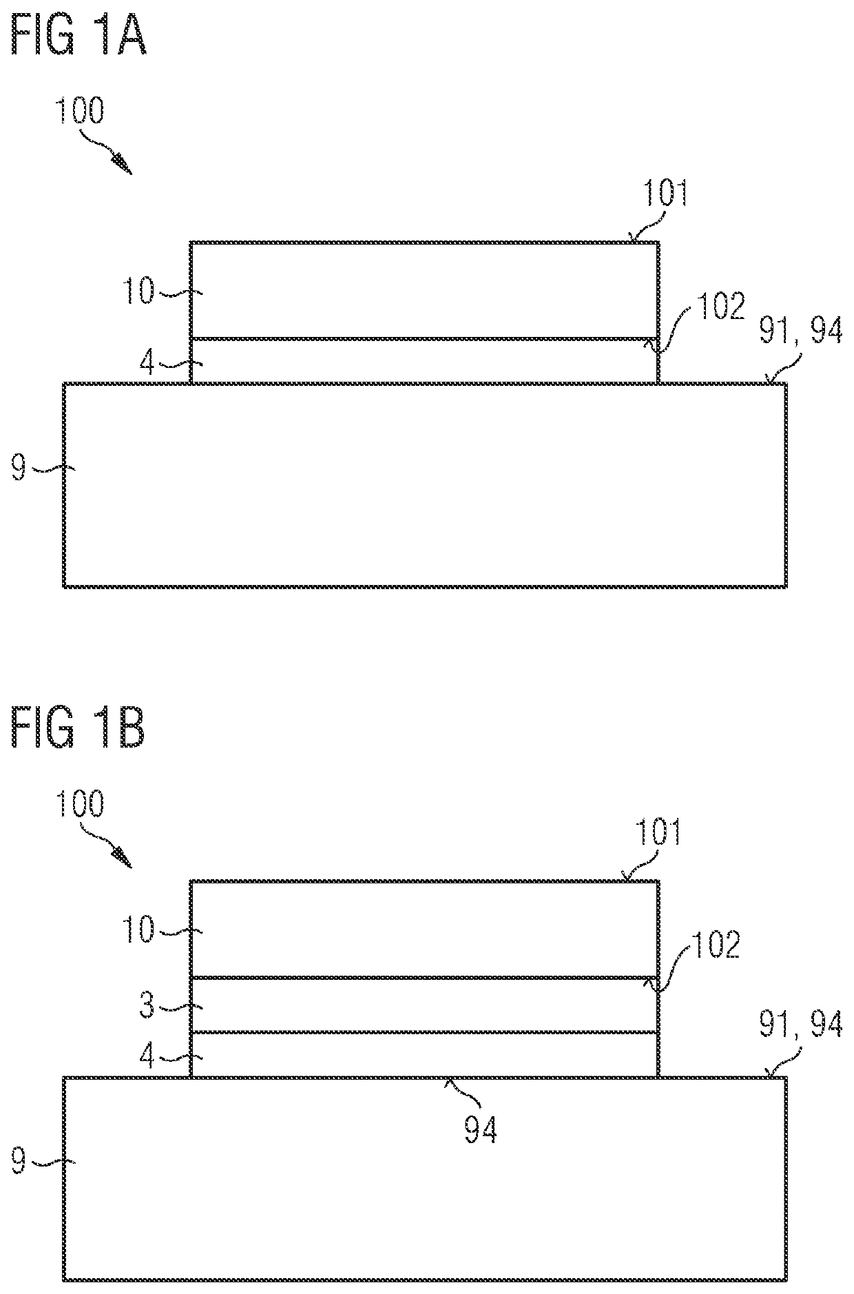 Carrier and component with a buffer layer, and method for producing a component