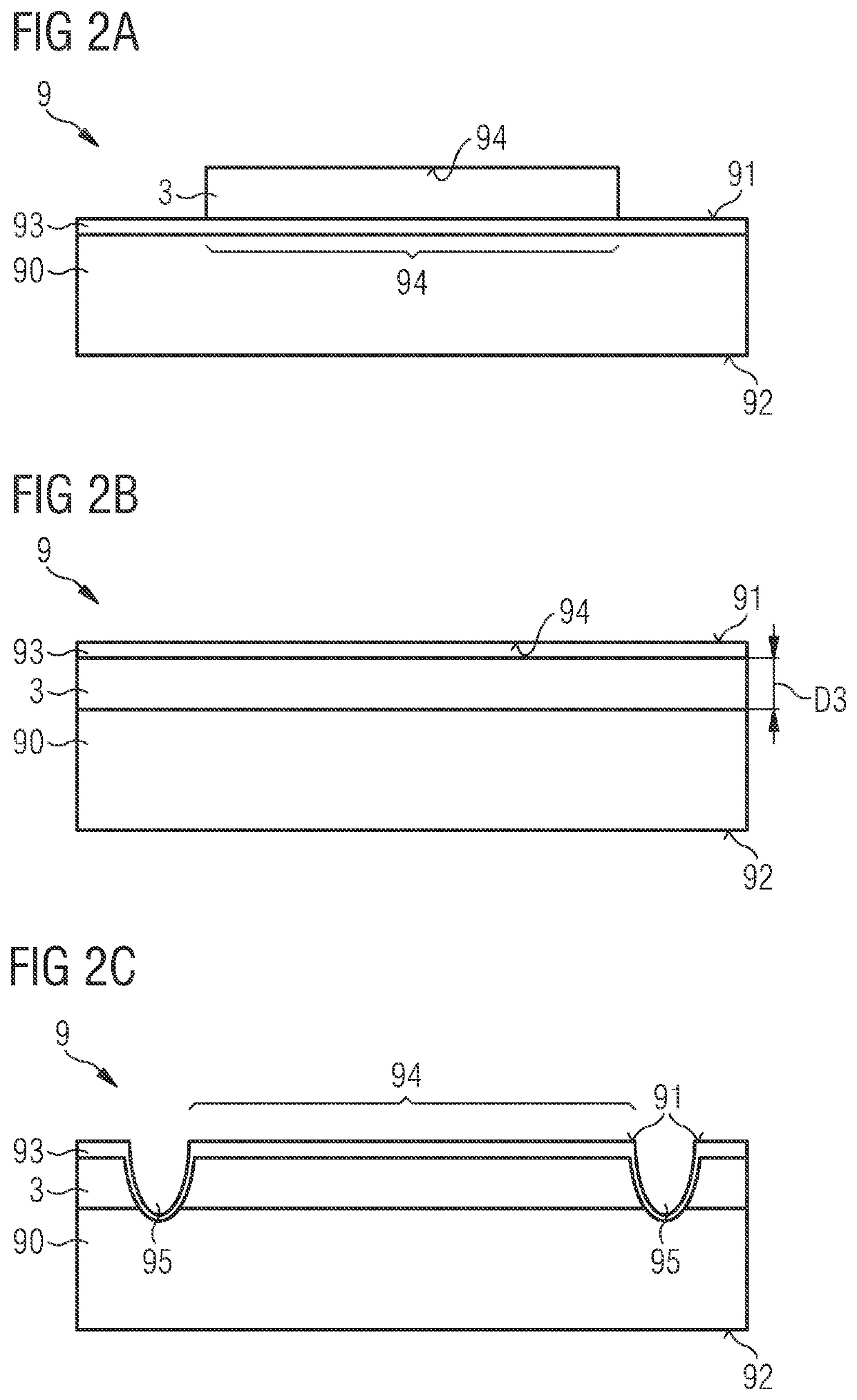 Carrier and component with a buffer layer, and method for producing a component