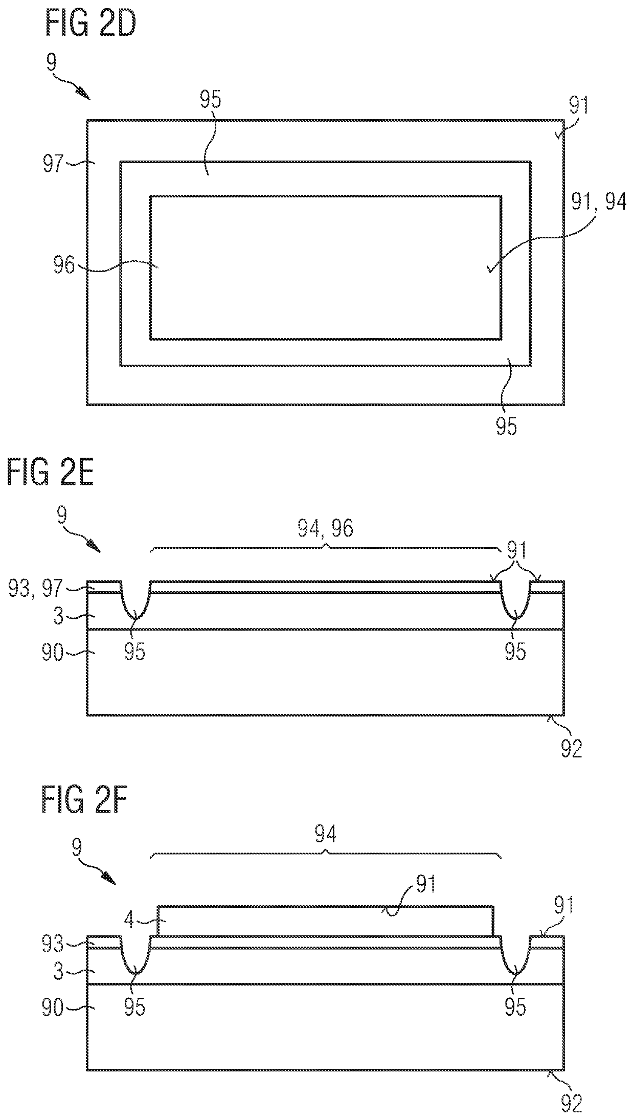 Carrier and component with a buffer layer, and method for producing a component