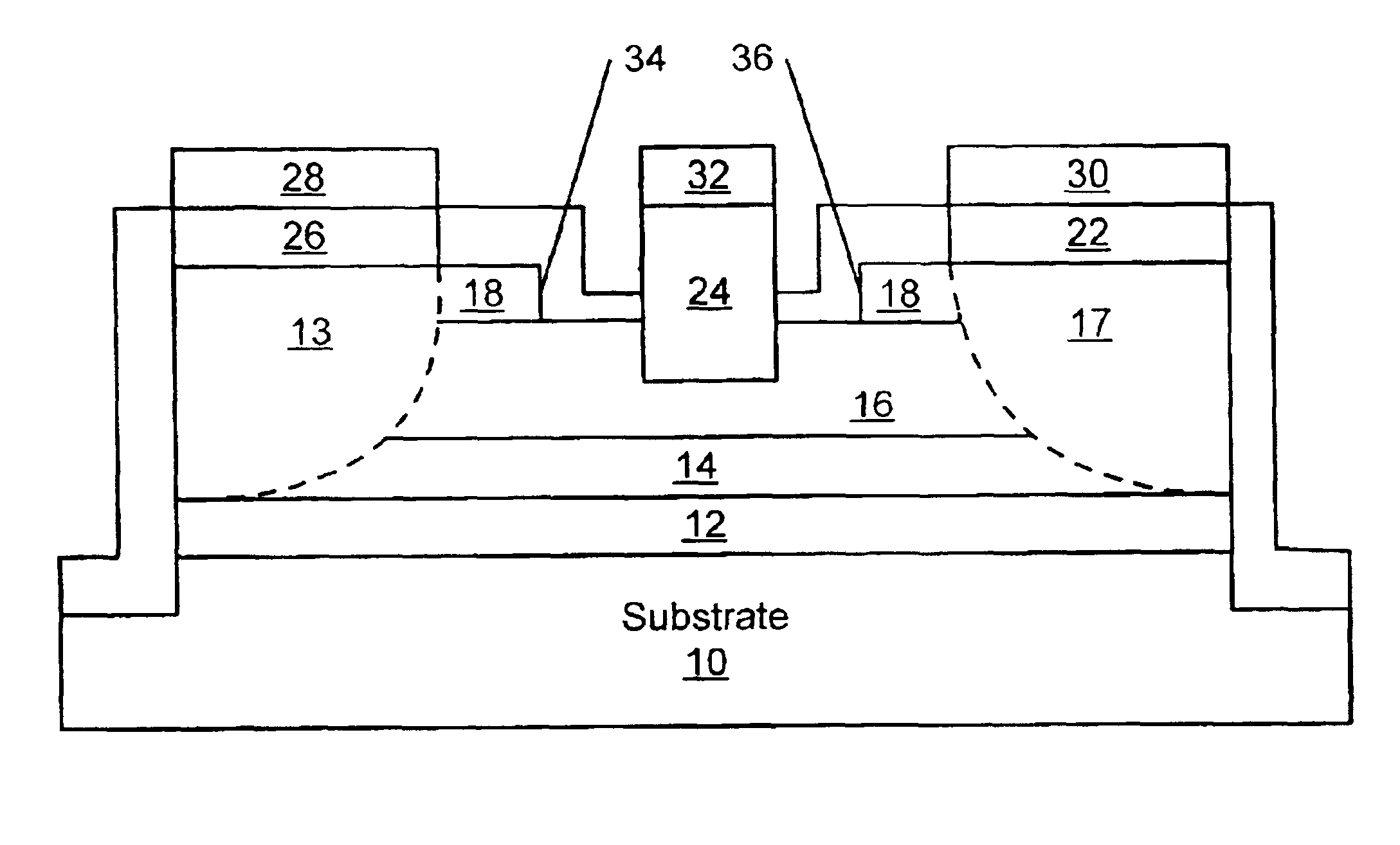 Methods of fabricating delta doped silicon carbide metal-semiconductor field effect transistors having a gate disposed in a double recess structure