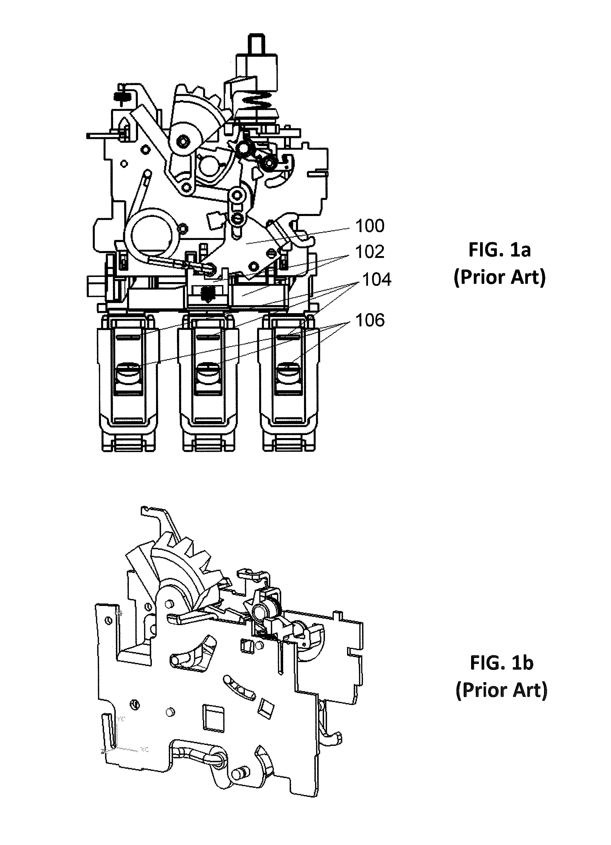 Fast closing mechanism