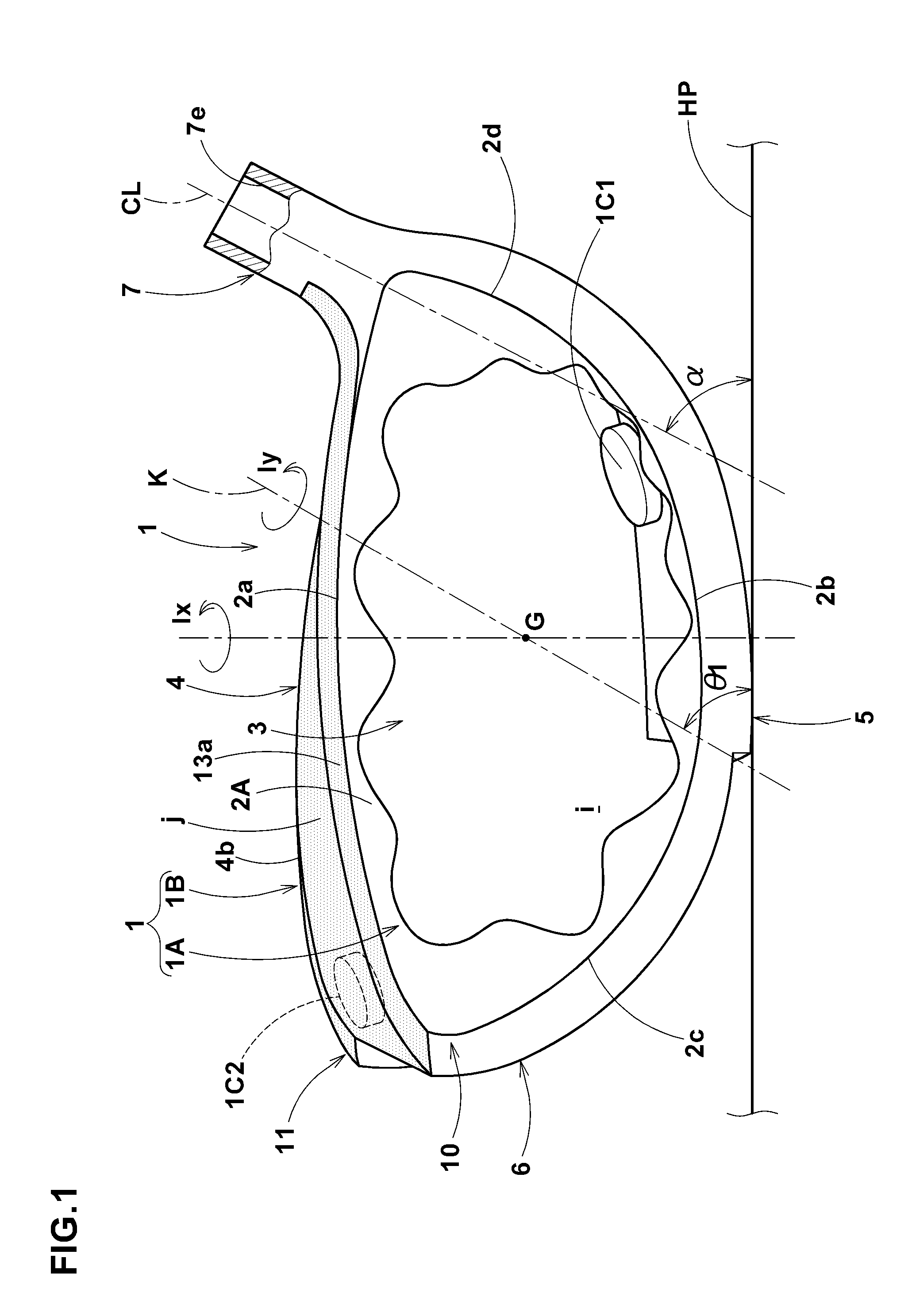 Golf club head and method for predicting carry distance performance thereof