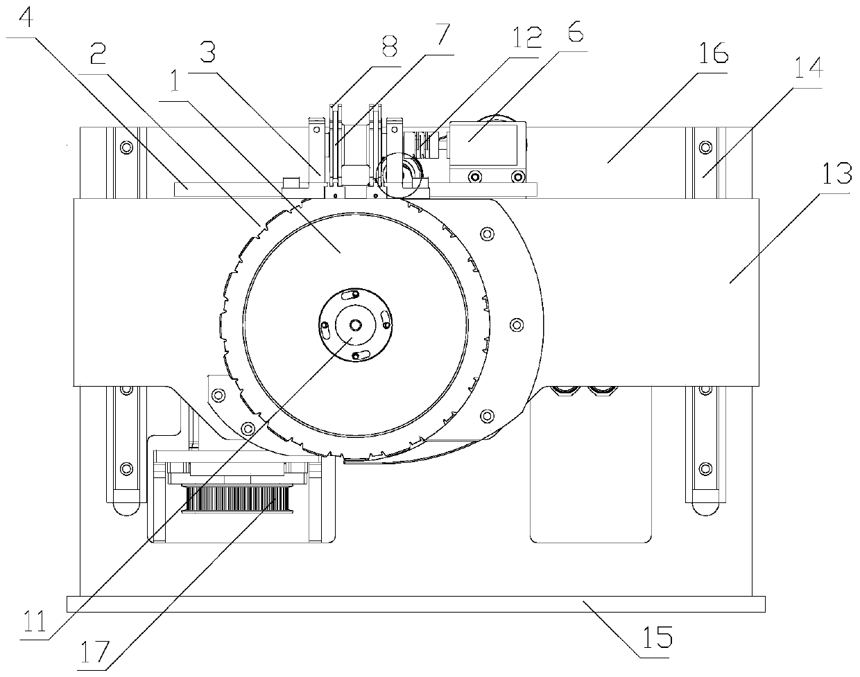 On-line implantation device of cigarette filter tip water firmware