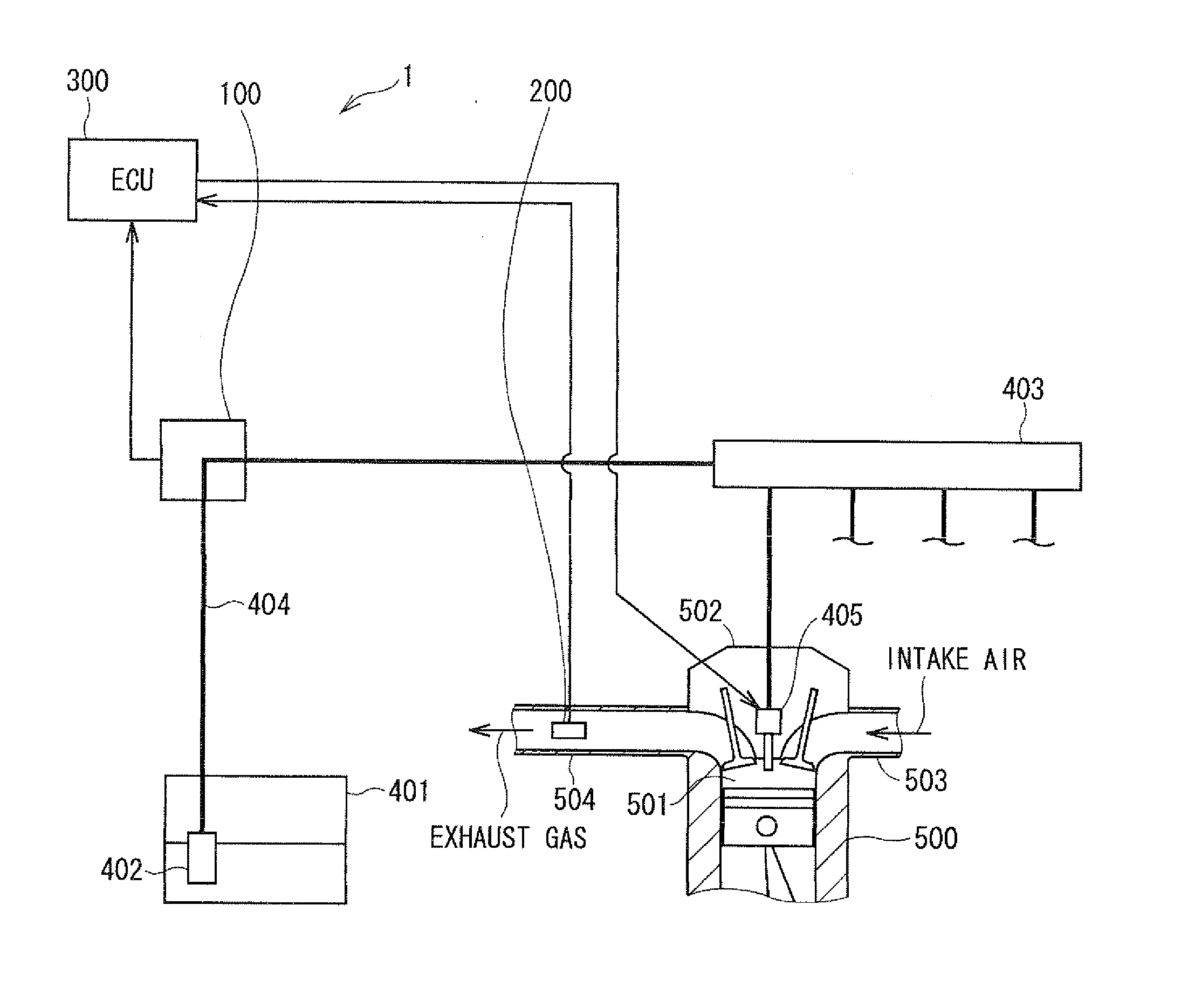 Liquid concentration measuring device