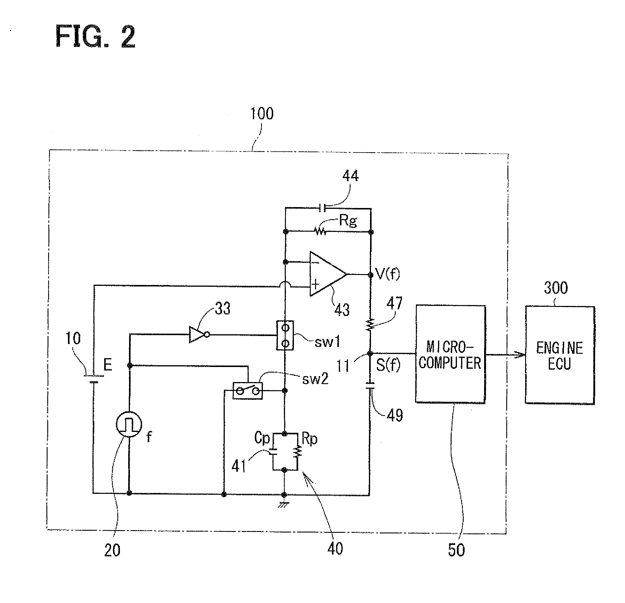 Liquid concentration measuring device