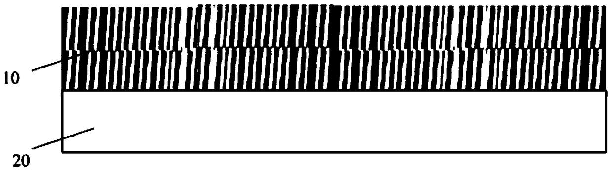 A kind of etching method of tantalum nitride tan film